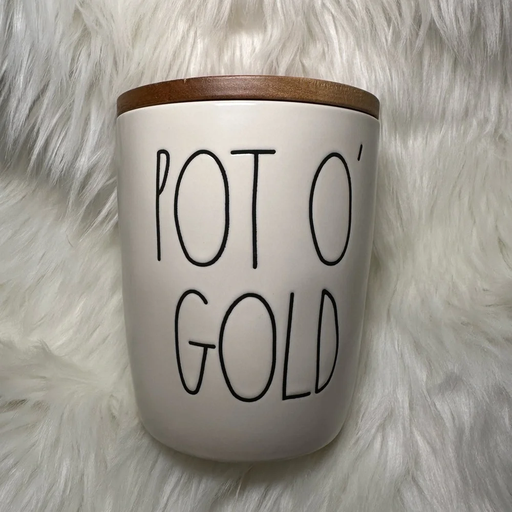 Rae Dunn Pot o’ Gold cellar